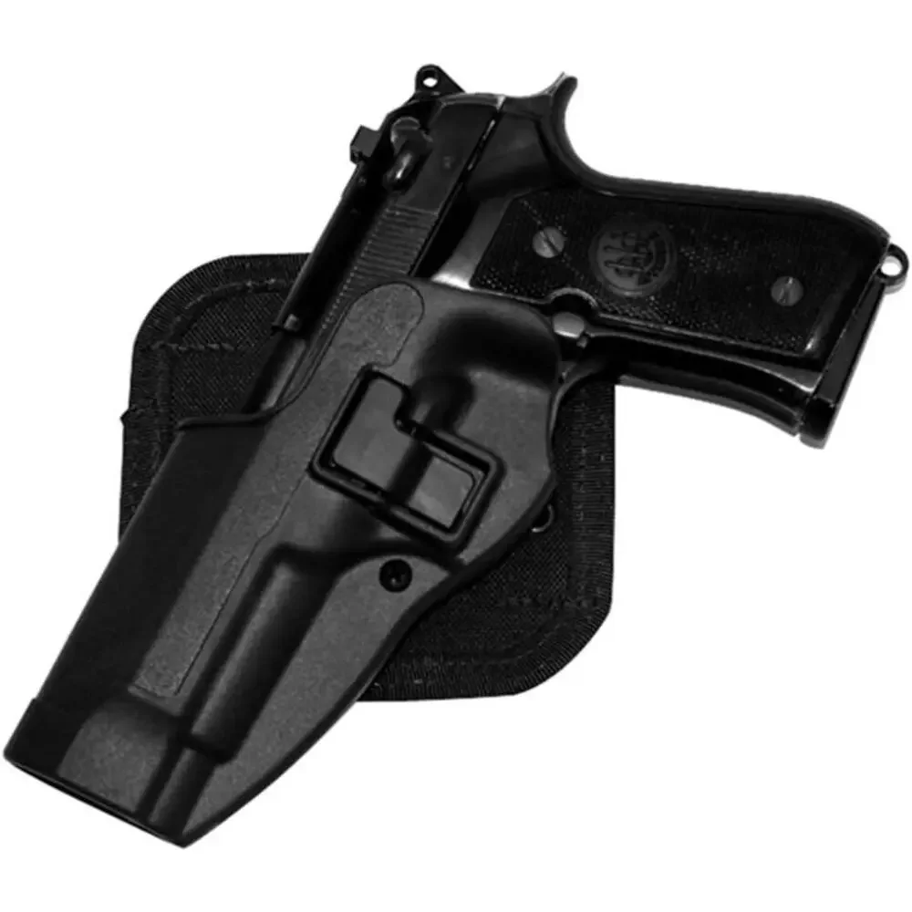 Blackhawk Serpa 410504BK-L Concealment Holster LH Black for Beretta 92/96 FLW289